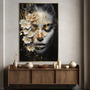 Quadro “Woman Flowers”