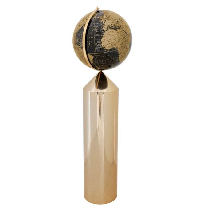 Oggetto decorativo Globe Top oro 132cm